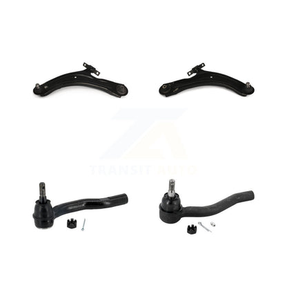 Kit de bras de commande avant et d'extrémité de biellette de direction pour Nissan 370Z 09-14 sans ensemble sport