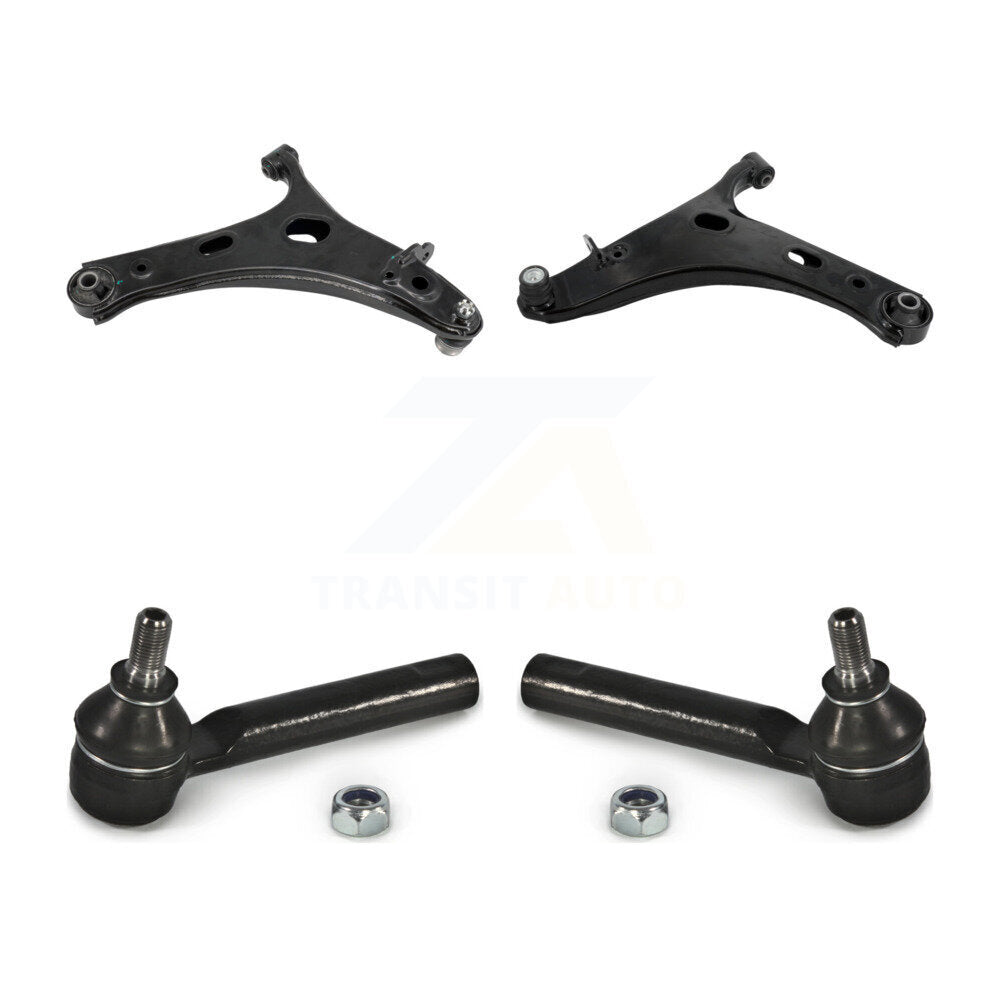 Kit de bras de commande de Suspension avant et d'extrémité de biellette de direction pour Subaru Forester 2014 – 2018