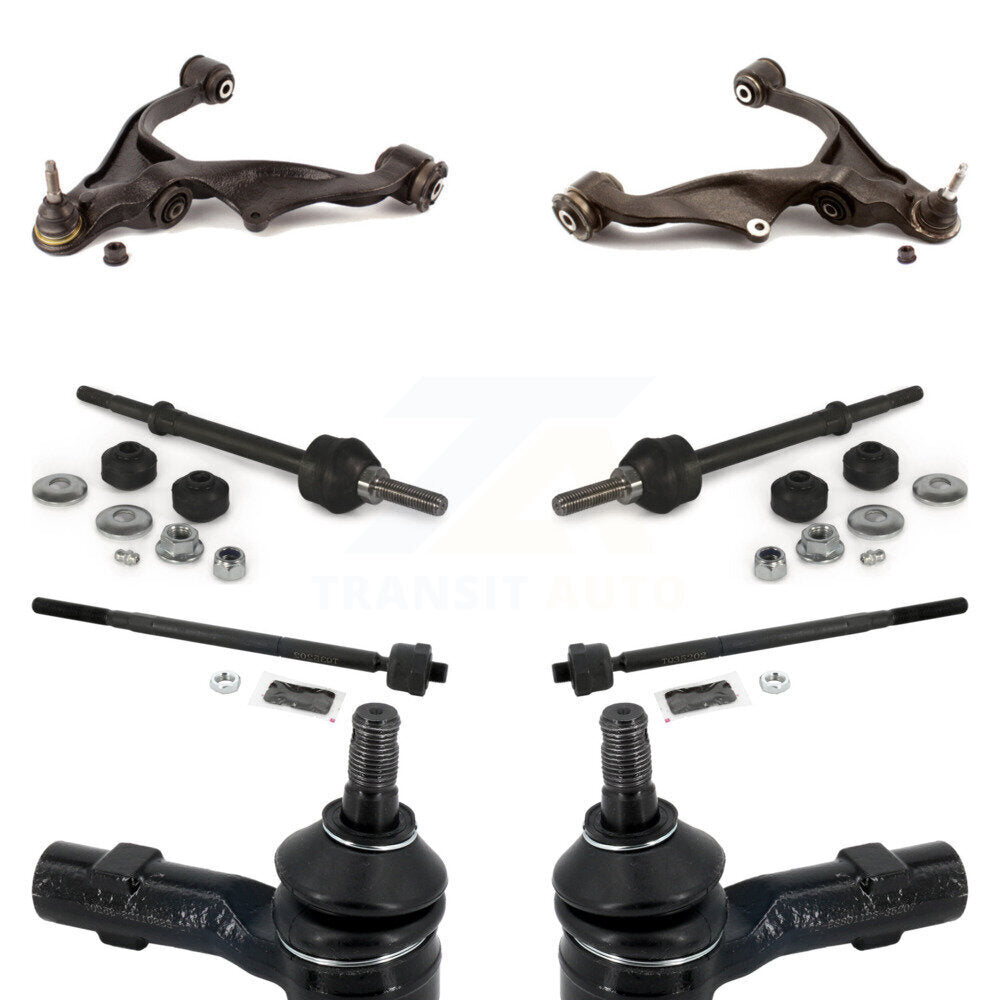 Kit de liaison d'extrémité de biellette de direction, bras de commande de Suspension avant (8 pièces) pour Ram 1500