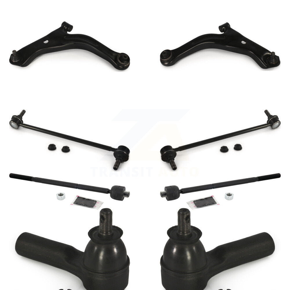 Kit de bras de commande de Suspension avant et de rotule, 8 pièces, pour Ford