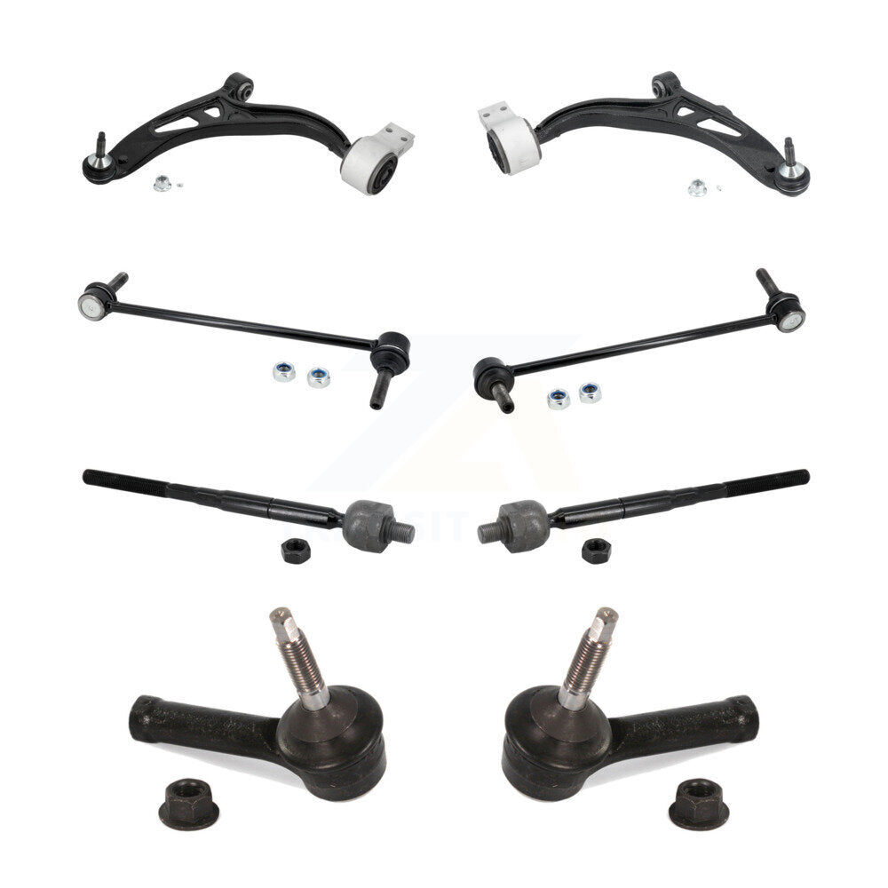 Kit de bras de commande de Suspension avant et de rotule, 8 pièces, pour Ford