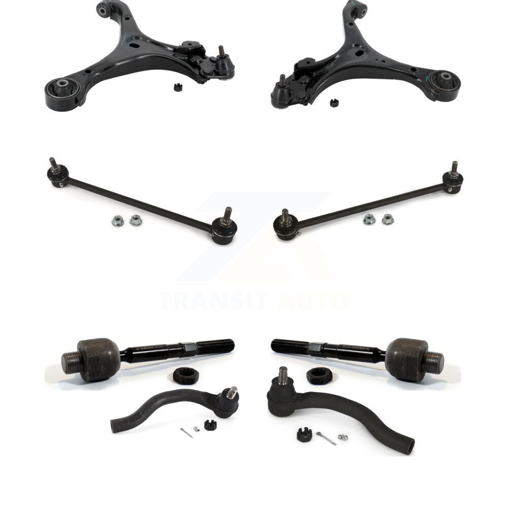 Kit de liaison d'extrémité de biellette de direction, bras de commande de Suspension avant (8 pièces) pour Honda IL