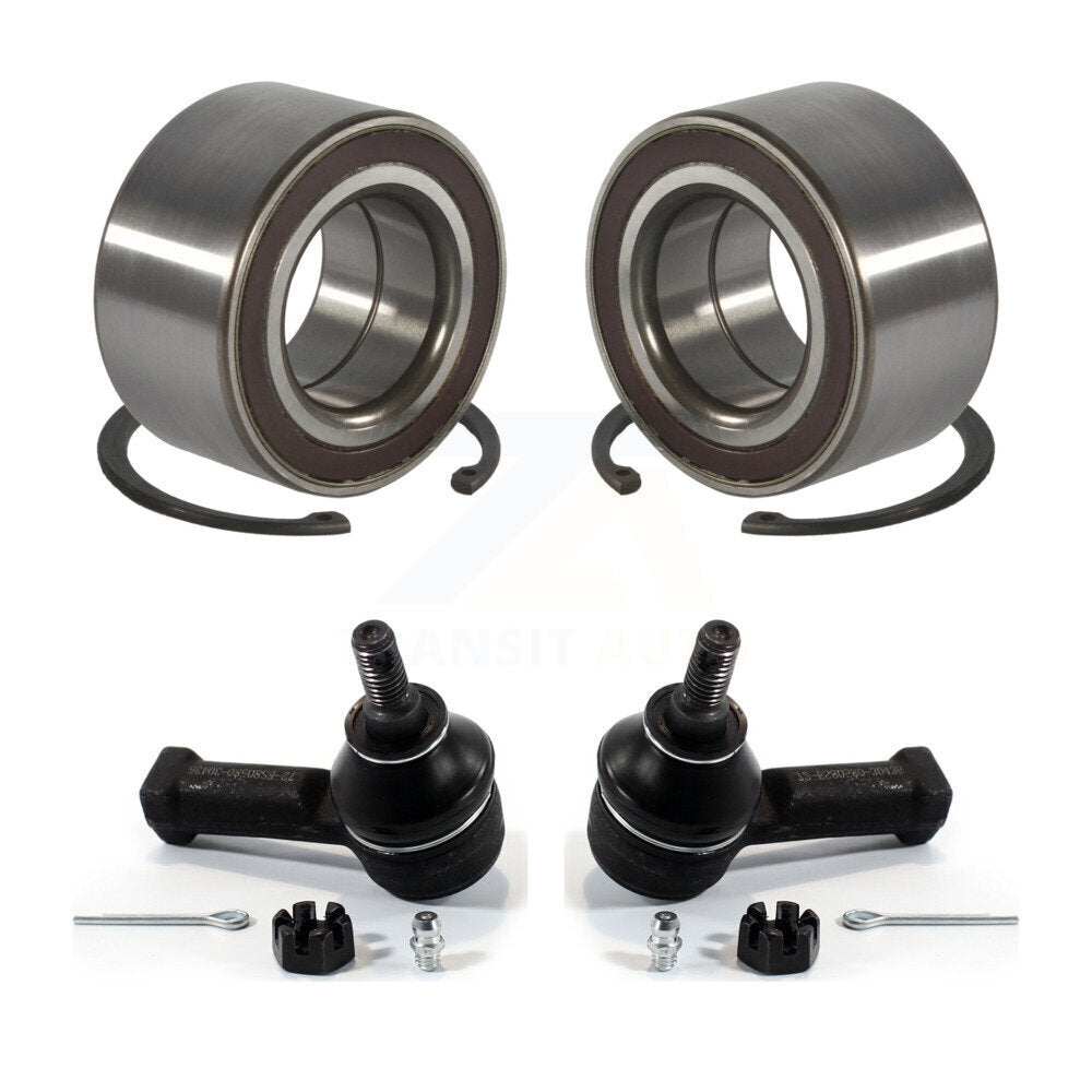 Kit de roulement de roue avant et d'extrémité de biellette de direction pour Ford Focus K77-100012