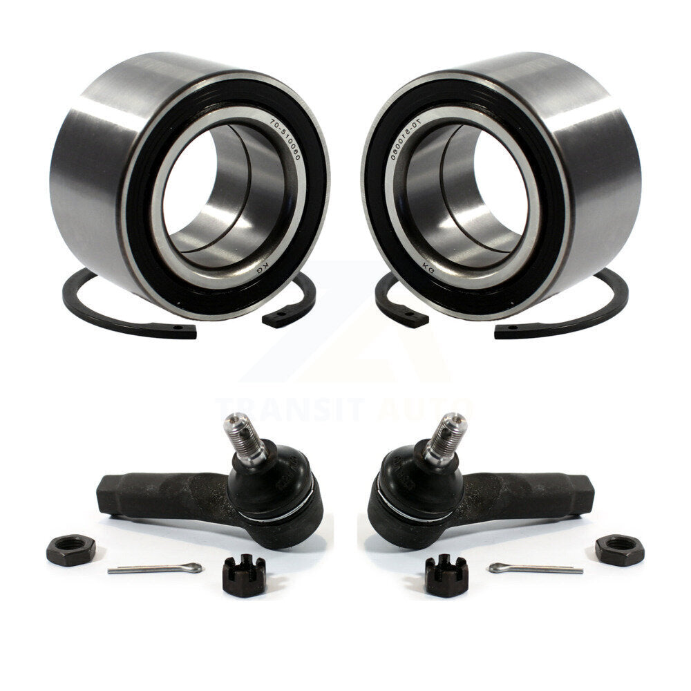 Kit de roulement de roue avant et d'extrémité de biellette de direction, pour Nissan Maxima Altima INFINITI I35 I30