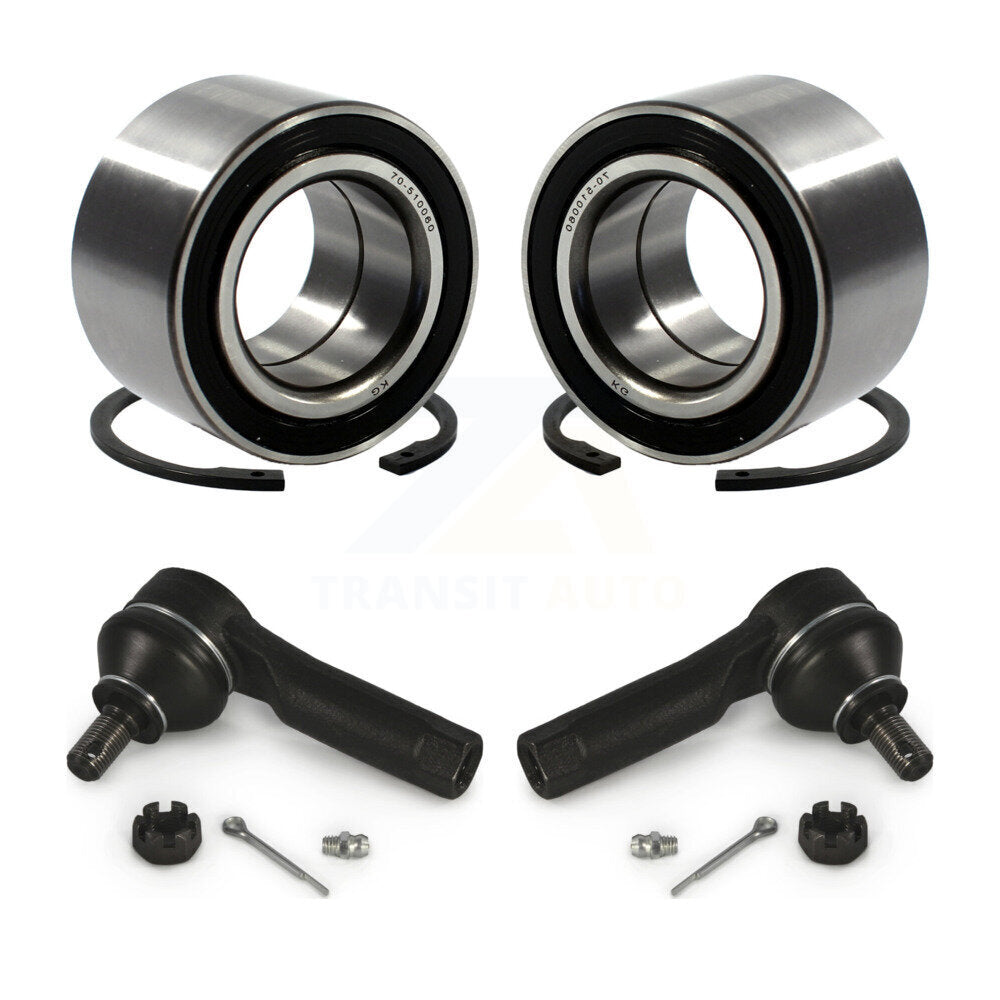 Kit de roulement de roue avant et d'extrémité de biellette de direction pour Nissan Altima 2005-2006 K77-100017