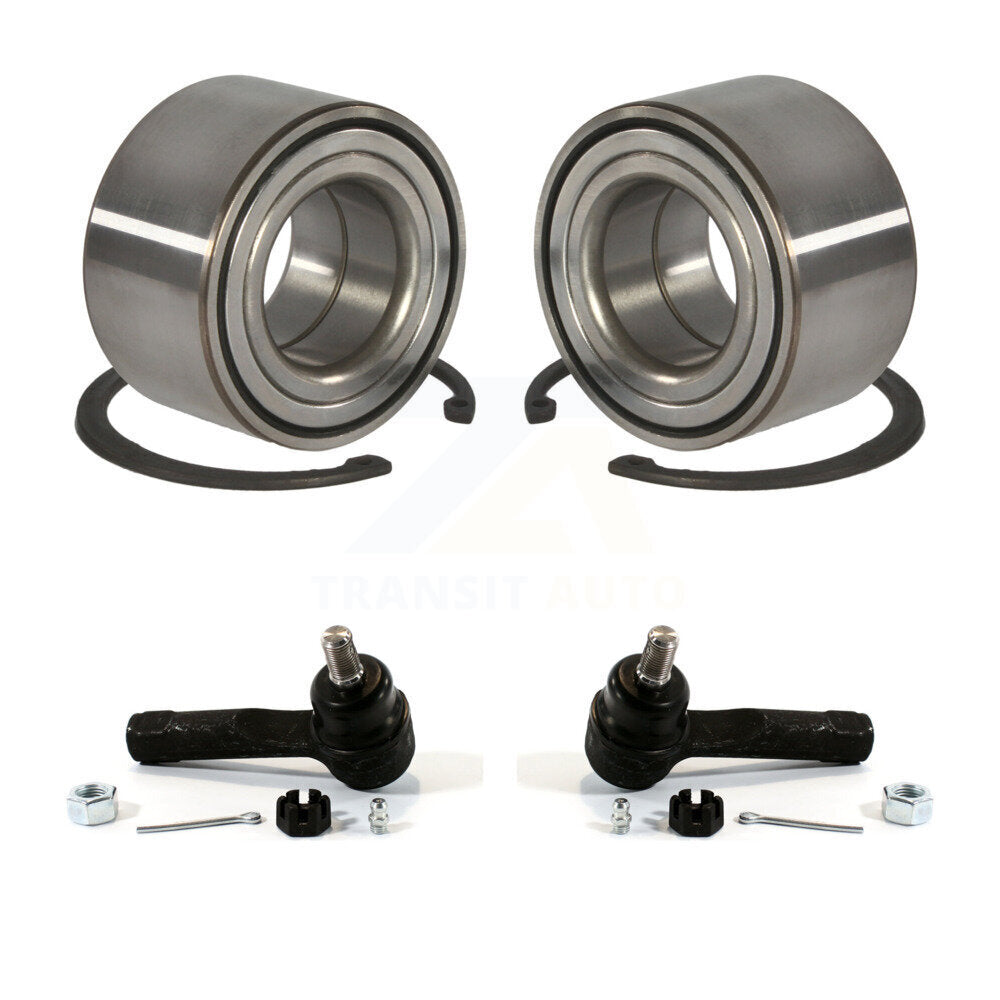 Kit de roulement de roue avant et d'extrémité de biellette de direction pour Nissan Sentra 2000-2006 K77-100018