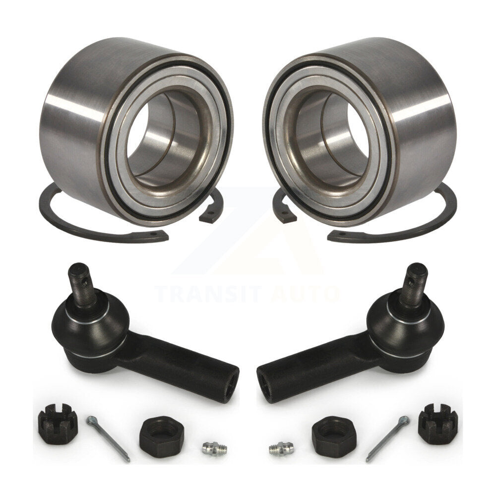 Kit de roulement de roue avant et d'extrémité de biellette de direction, pour Toyota Matrix Pontiac Vib 2003 – 2008