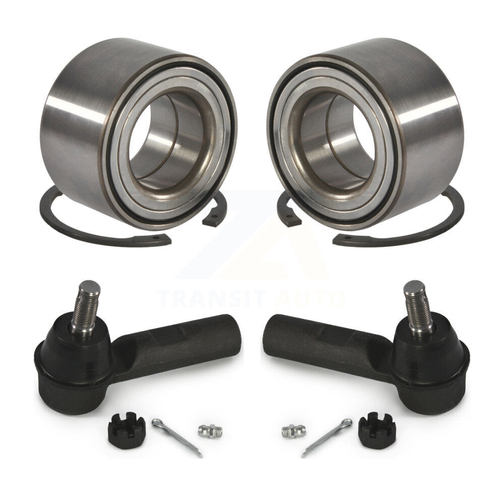 Kit de roulement de roue avant et d'extrémité de biellette de direction, pour Toyota Corolla Matrix Pontiac Vibe iM