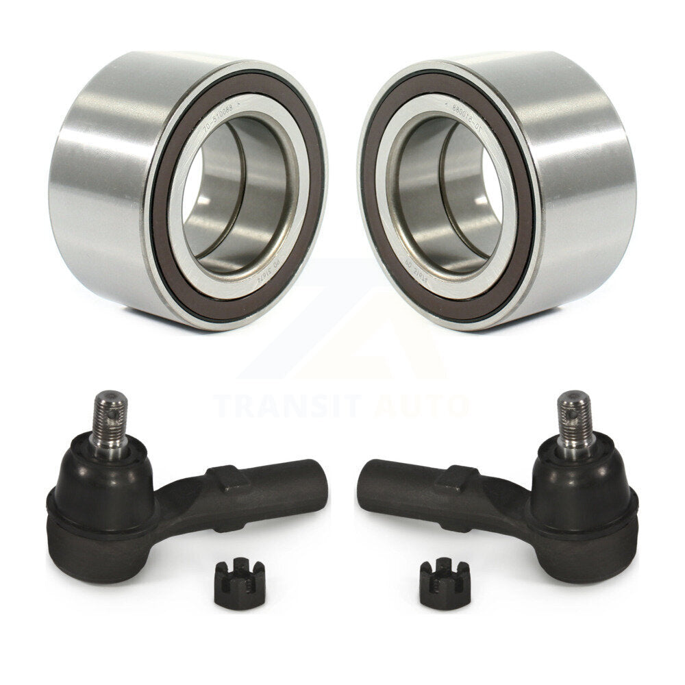 Kit de roulement de roue avant et d'extrémité de biellette de direction pour Honda Ridgeline K77-10002 2006 – 2014