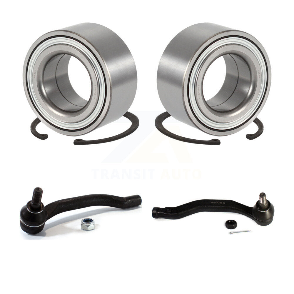 Kit de roulement de roue avant et d'extrémité de biellette de direction pour Honda Pilot Acura MDX K77-100043