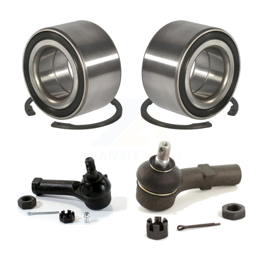 Kit de roulement de roue avant et d'extrémité de biellette de direction, pour Volkswagen Jetta Golf Beetle City