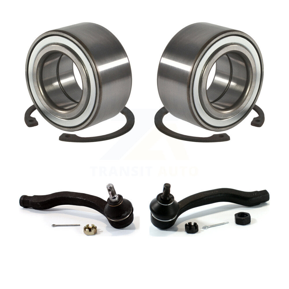 Kit de roulement de roue avant et d'extrémité de biellette de direction, pour Honda Civic Acura Integra EL del So