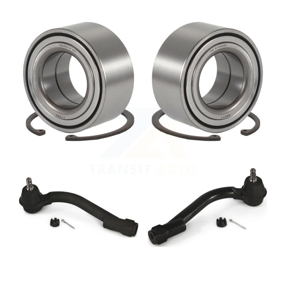 Kit de roulement de roue avant et d'extrémité de biellette de direction, pour Kia Rondo Optima Magentis K77-10004