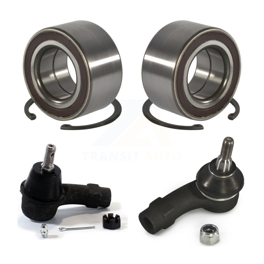 Kit de roulement de roue avant et d'extrémité de biellette de direction pour Ford Focus K77-100055