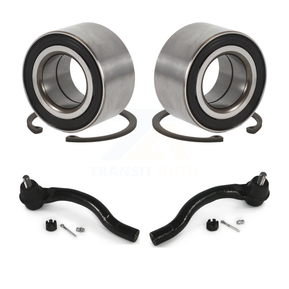 Kit de roulement de roue avant et d'extrémité de biellette de direction pour Honda Civic 2.0L 2006 – 2011