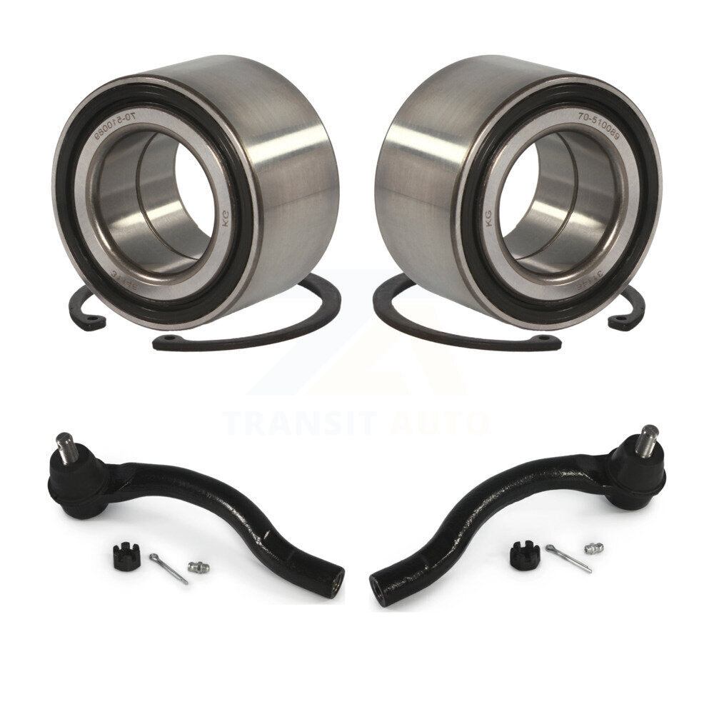 Kit de roulement de roue avant et d'extrémité de biellette de direction pour Honda Civic 2006-2011 1,3 l 1,8 l