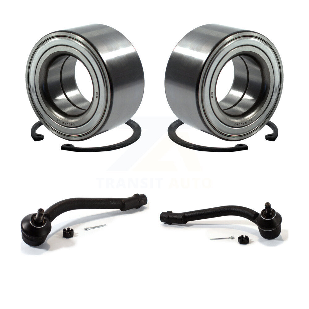 Kit de roulement de roue avant et d'extrémité de biellette de direction, pour Hyundai Elantra Kia Forte koup Forte5