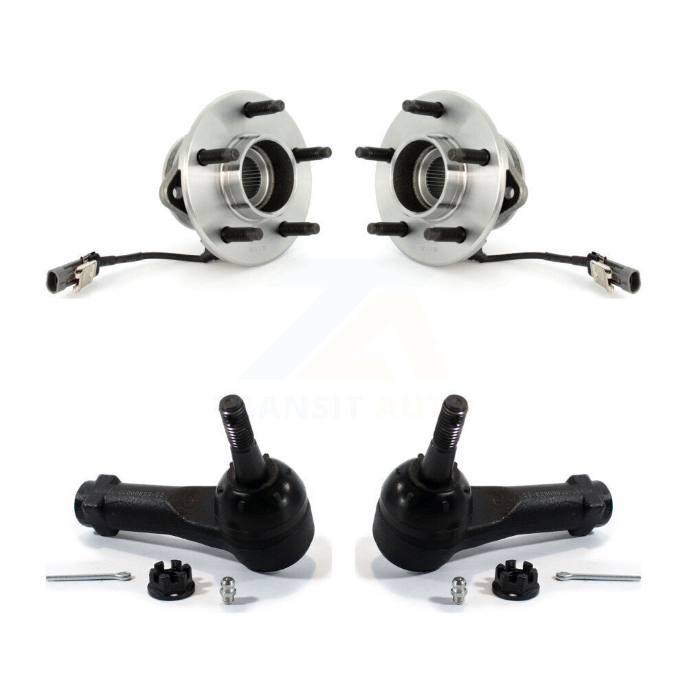 Kit de roulement de roue avant et d'extrémité de biellette de direction, pour Saturn Vue Chevrolet Equinox Pontia