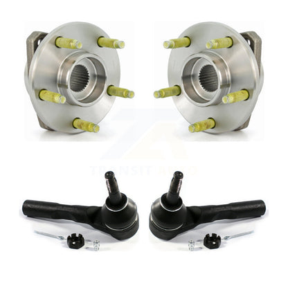 Kit de roulement de roue avant et d'extrémité de biellette de direction, pour Chevrolet Malibu Pontiac G6, sans ABS
