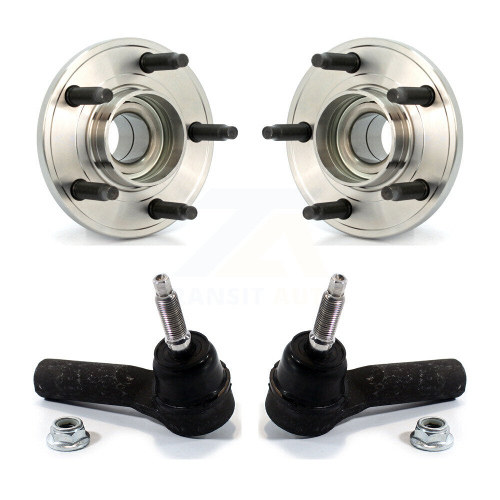 Kit de roulement de roue avant et d'extrémité de biellette de direction pour Ford Mustang K77-100115