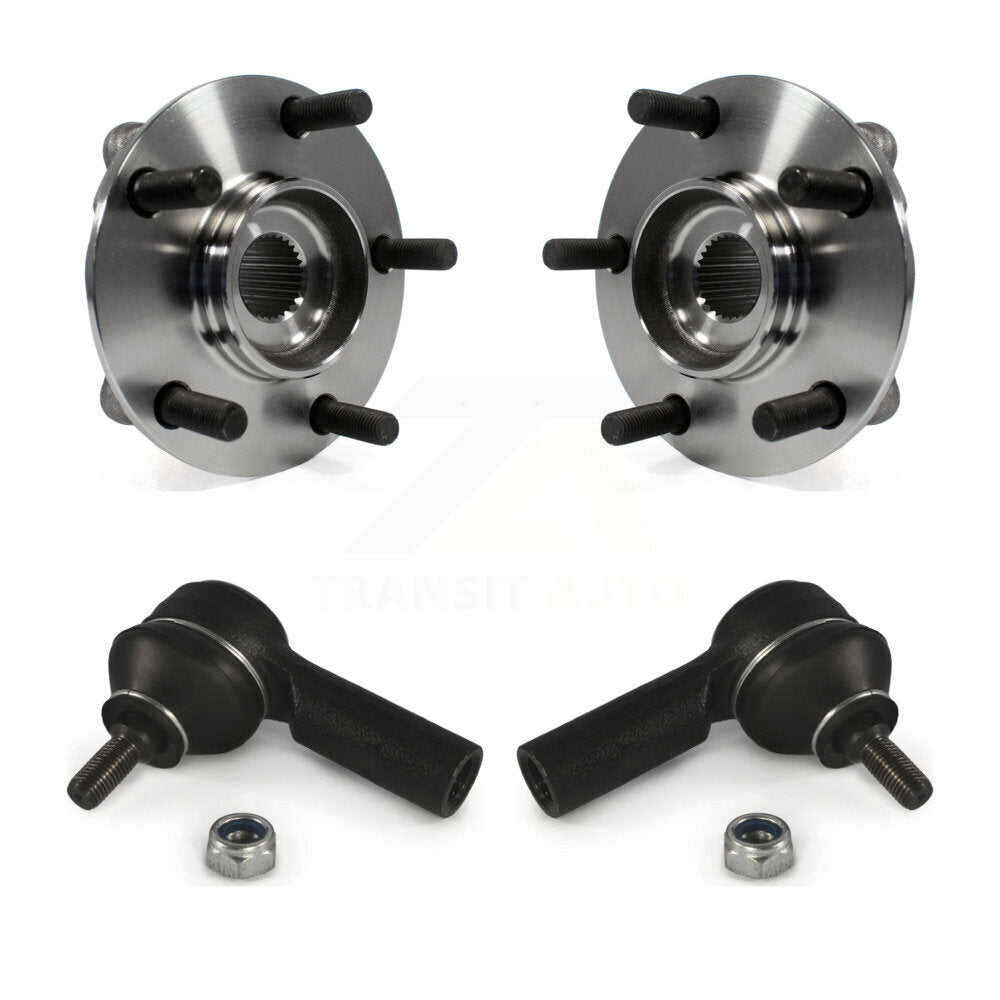 Kit de roulement de roue avant et d'extrémité de biellette de direction pour Mitsubishi Lancer K77-100136