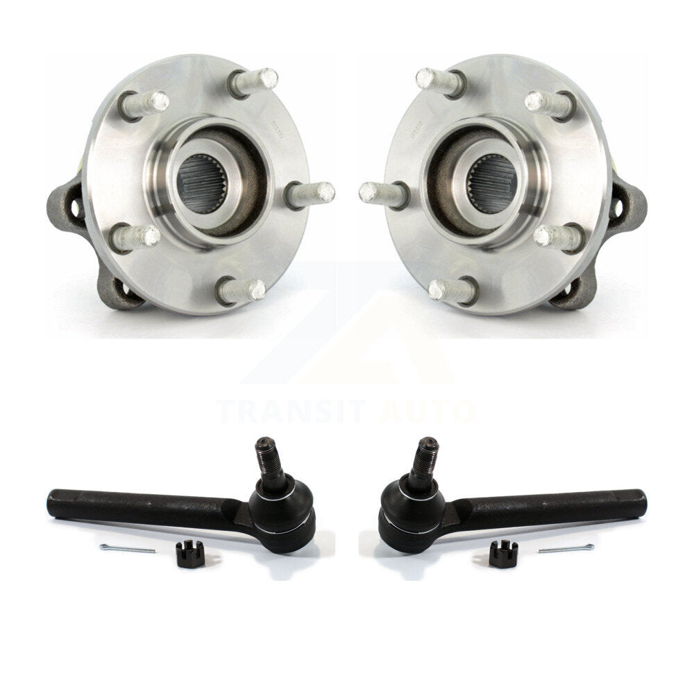 Kit de roulement de roue avant et d'extrémité de biellette de direction pour Nissan Murano 2005-2007 K77-100138