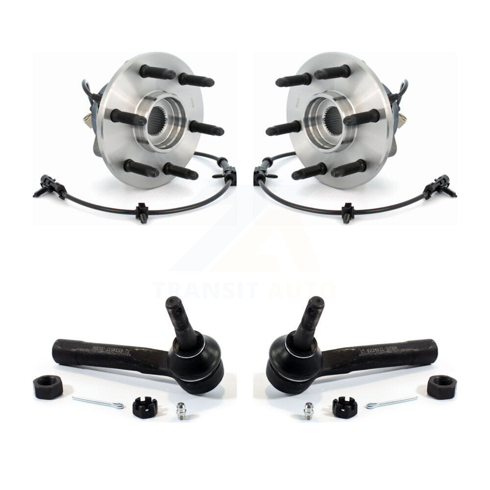 Kit de roulement de roue avant et d'extrémité de biellette de direction, pour Chevrolet GMC Silverado 1500 Sierra X