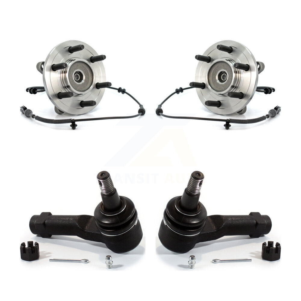 Kit de roulement de roue avant et d'extrémité de biellette de direction pour Ford F-150 4WD K77-100152