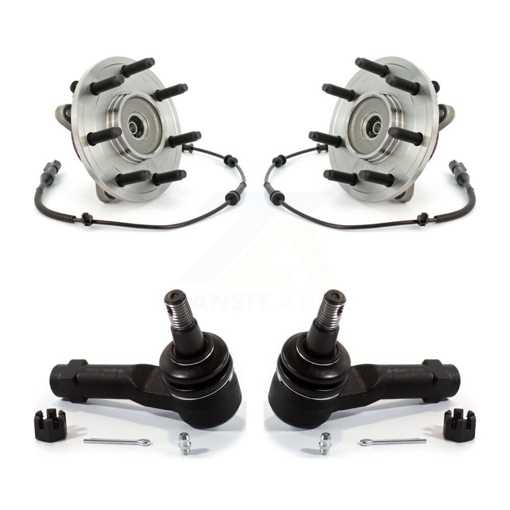 Kit de roulement de roue avant et d'extrémité de biellette de direction pour Ford F-150 4WD K77-100153