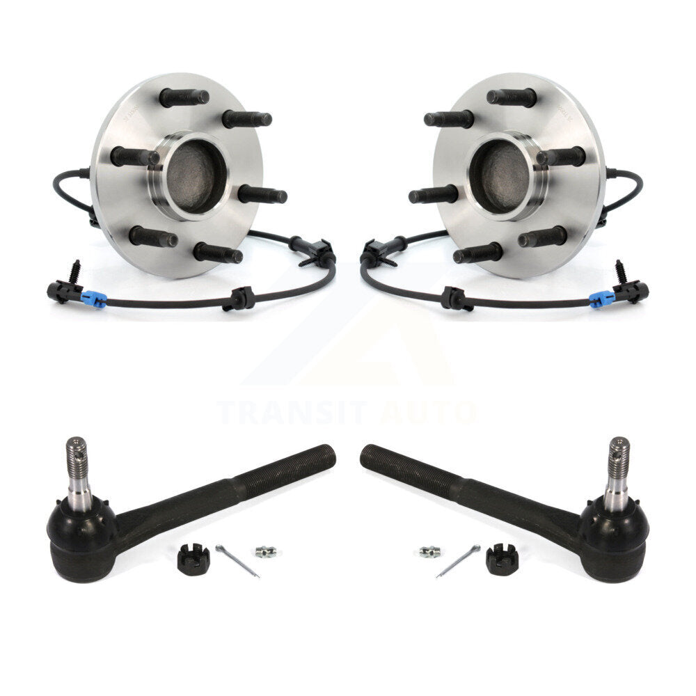 Kit de roulement de roue avant et d'extrémité de biellette de direction pour Chevrolet Tahoe RWD 2000 avec 5,7 L