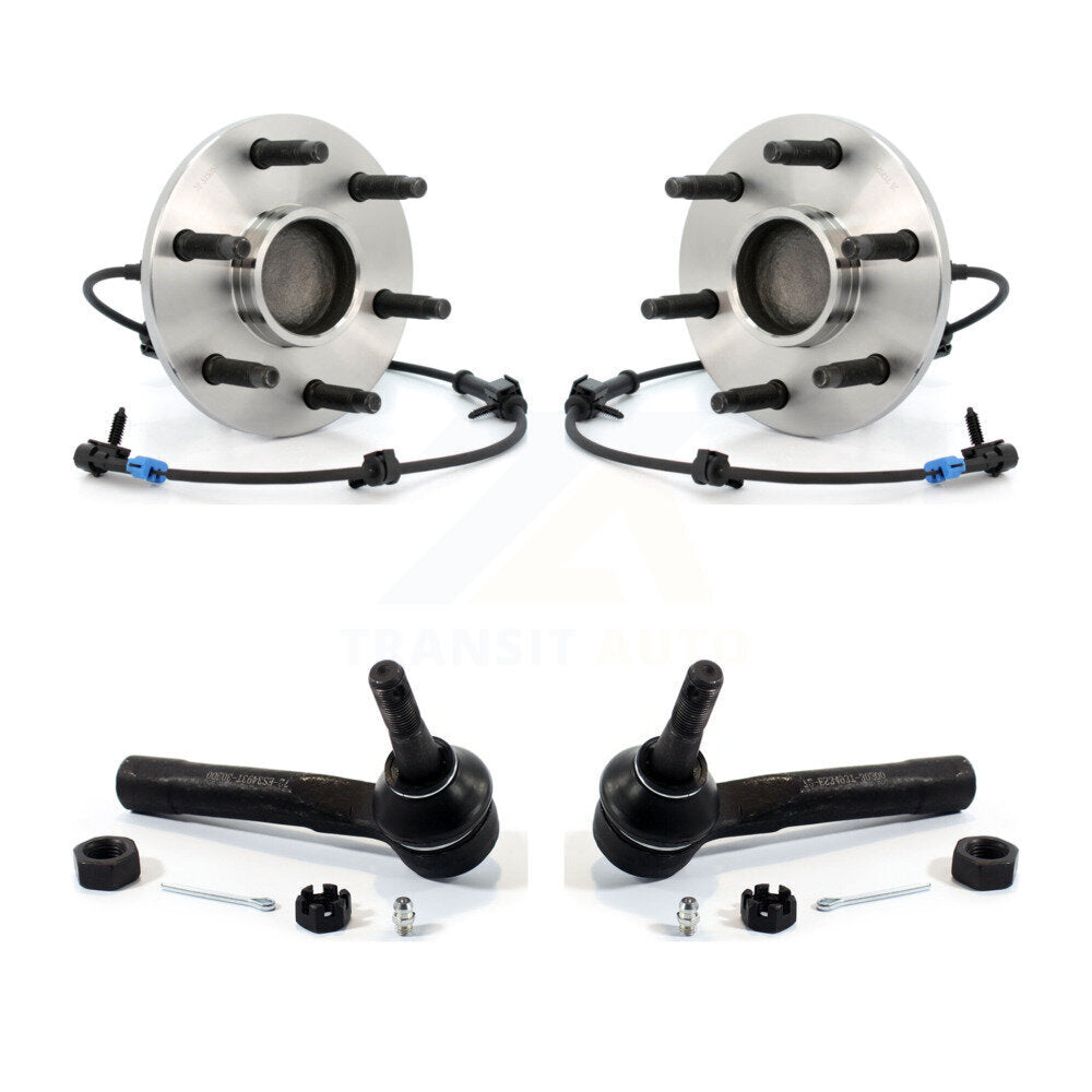 Kit de roulement de roue avant et d'extrémité de biellette de direction, pour Chevrolet GMC Silverado 1500 Sierra X