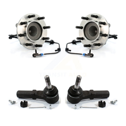 Kit de roulement de roue avant et d'extrémité de biellette de direction, pour Chevrolet Express 3500 GMC Savana 450