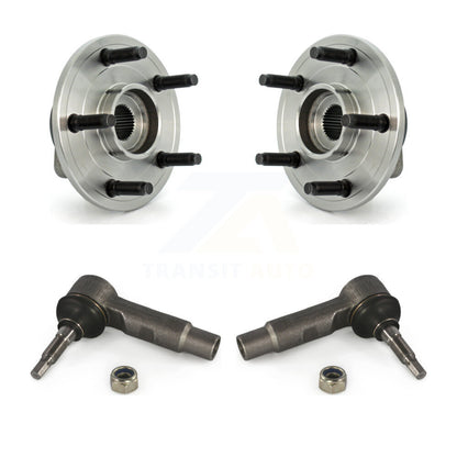 Kit de roulement de roue avant et d'extrémité de biellette de direction pour Dodge Ram 1500 02-05 avec roue à 5 écrous