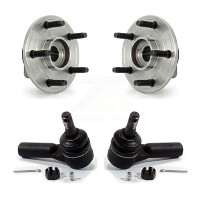Kit de roulement de roue avant et d'extrémité de biellette de direction pour Dodge Ram 1500 06-08 avec roue à 5 écrous
