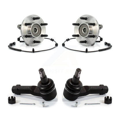 Kit de roulement de roue avant et d'extrémité de biellette de direction pour Ford F-150 Lincoln Mark LT