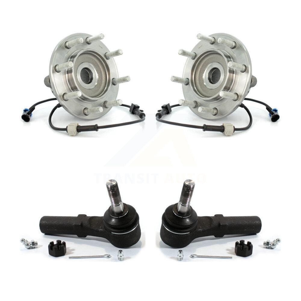 Kit d'extrémité de biellette de roulement de roue avant, pour Chevrolet GMC Sierra 3500 Silverado RWD