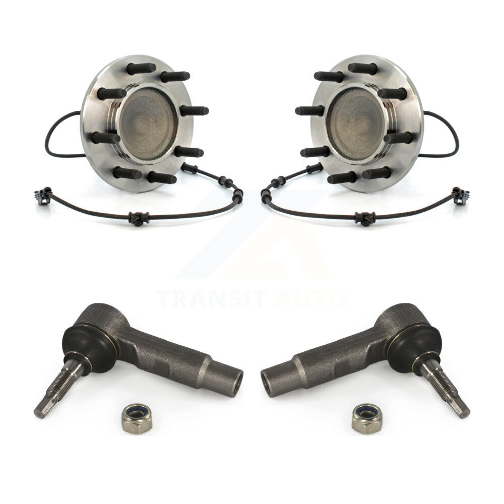 Kit de roulement de roue avant et d'extrémité de biellette de direction pour Dodge Ram 2003 2005 2500 3500 RWD