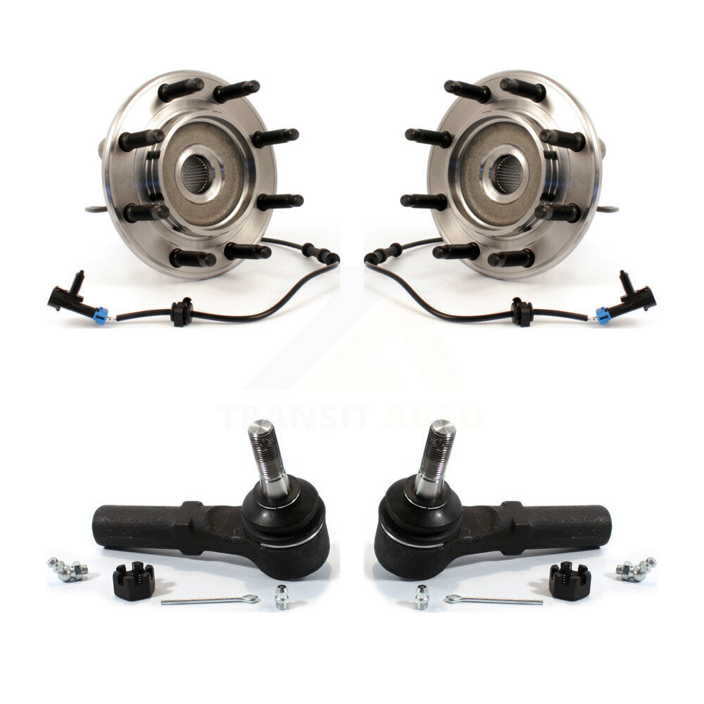 Kit de roulement de roue avant et d'extrémité de biellette de direction, pour Chevrolet GMC Sierra 2500 HD Silverad