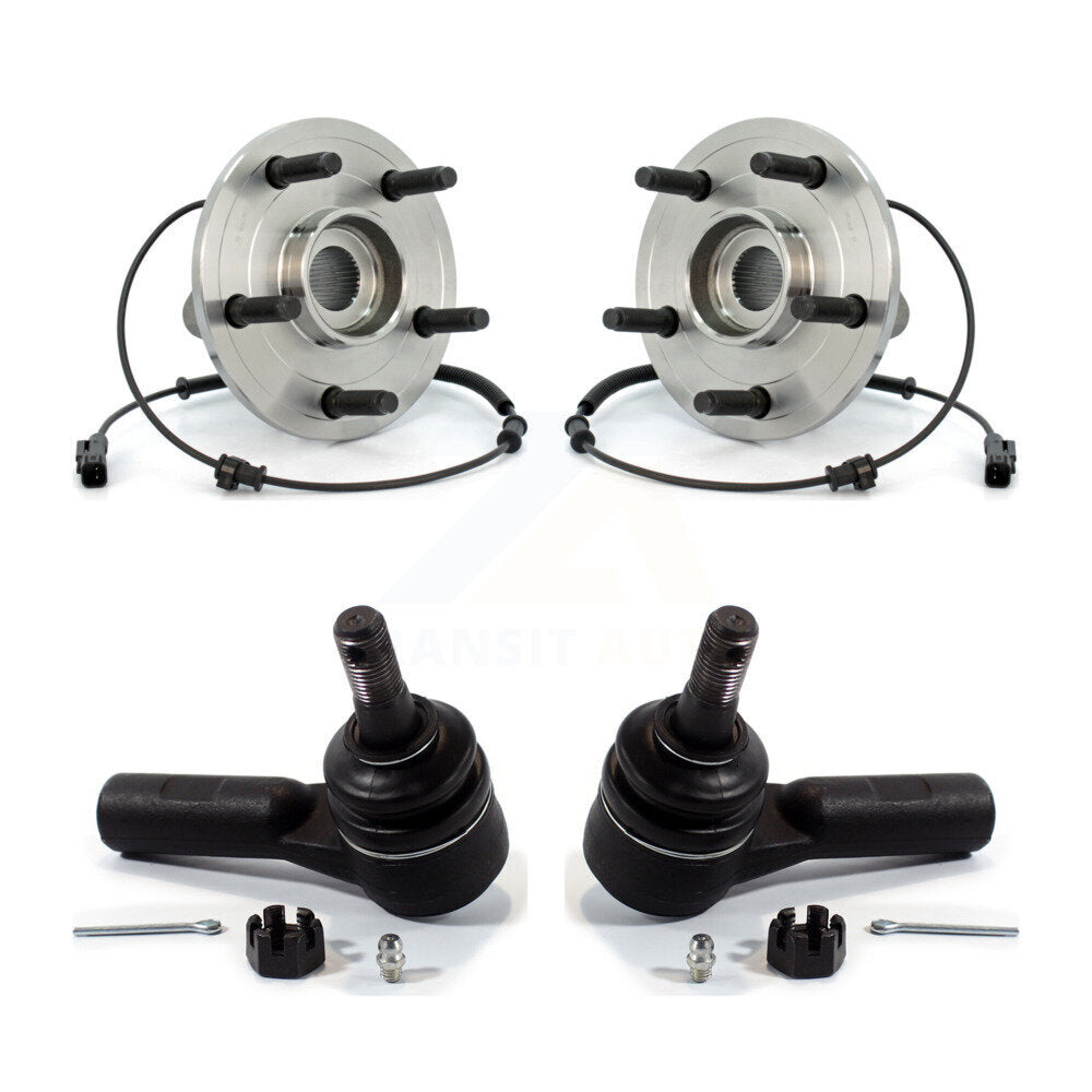 Kit de roulement de roue avant et d'extrémité de biellette de direction pour Dodge Ram 1500 K77-100185