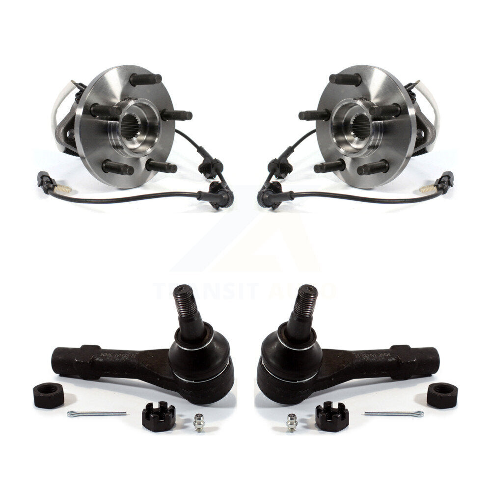 Kit de roulement de roue avant et d'extrémité de biellette de direction, pour Ford Ranger Mazda B4000 4WD
