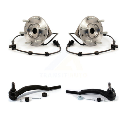 Kit de roulement de roue avant et d'extrémité de biellette de direction, pour Chevrolet GMC Trailblazer Envoy XL EX