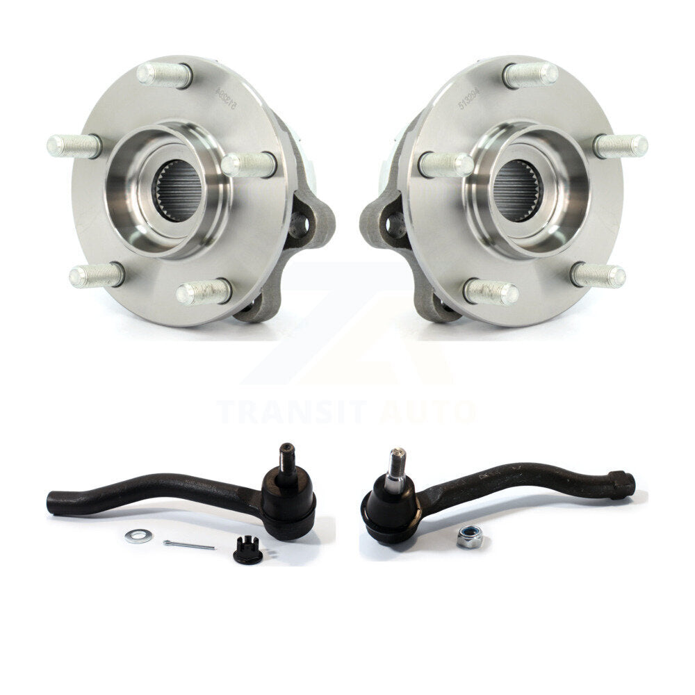 Kit de roulement de roue avant et d'extrémité de biellette de direction pour Nissan Altima K77-100201