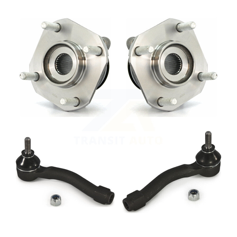 Kit de roulement de roue avant et d'extrémité de biellette de direction pour Nissan Sentra 2.0L 2007-2012