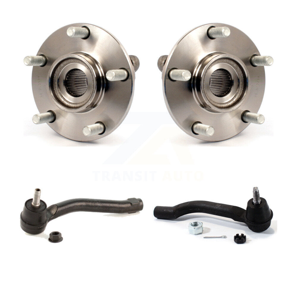 Kit de roulement de roue avant et d'extrémité de biellette de direction pour Nissan Rogue Select K77-100205