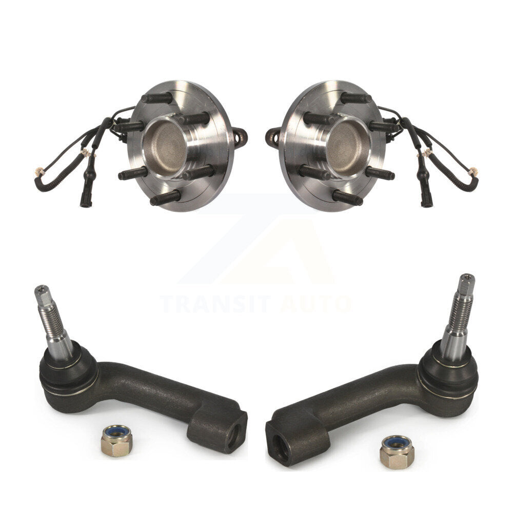 Kit de roulement de roue avant et d'extrémité de biellette de direction, pour Ford Expedition Lincoln Navigator RWD