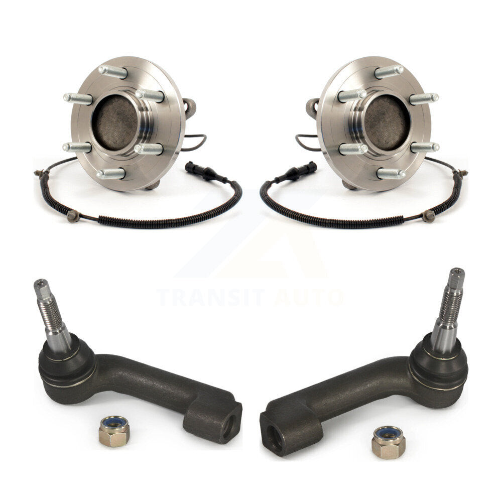 Kit de roulement de roue avant et d'extrémité de biellette de direction pour Ford F-150 K77-100214