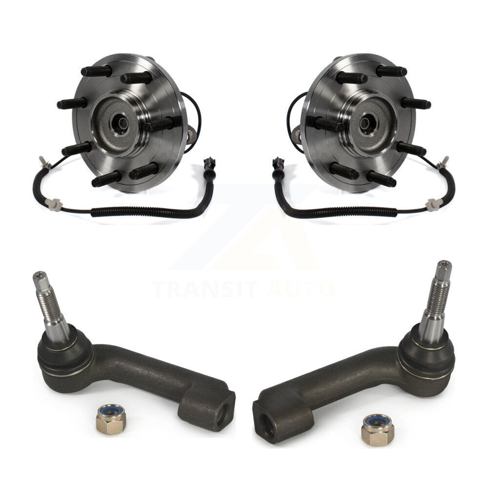 Kit de roulement de roue avant et d'extrémité de biellette de direction pour Ford F-150 K77-100215