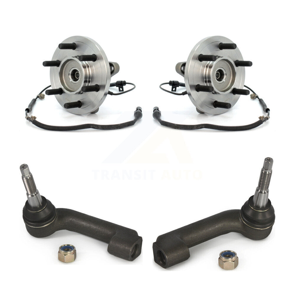 Kit de roulement de roue avant et d'extrémité de biellette de direction pour Ford F-150 K77-100216