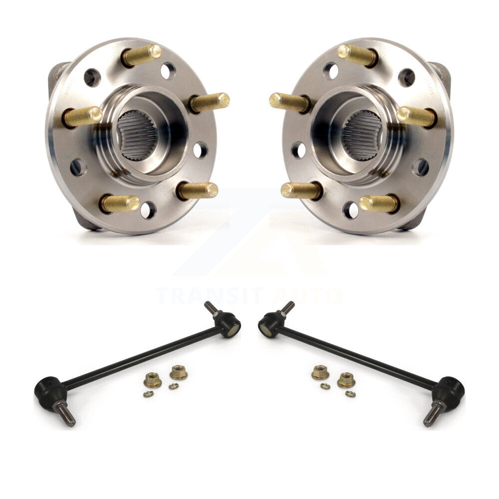 Ensemble de roulement de moyeu avant et Kit de liaison pour Chrysler Intrepid Dodge 300M Concorde