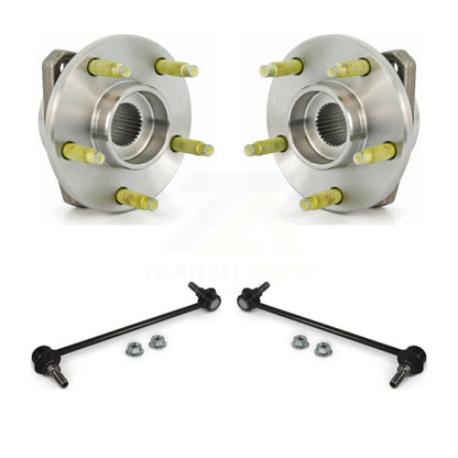 Ensemble de roulement de moyeu avant et Kit de liaison pour Chevrolet Malibu Pontiac G6 sans ABS